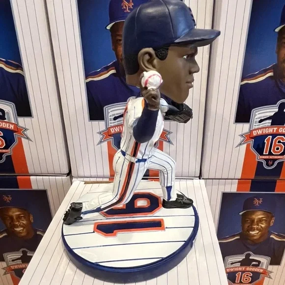NIB New York Mets Dwight Doc Gooden Bobblehead Moving Arm 4/13/2024 SGA
